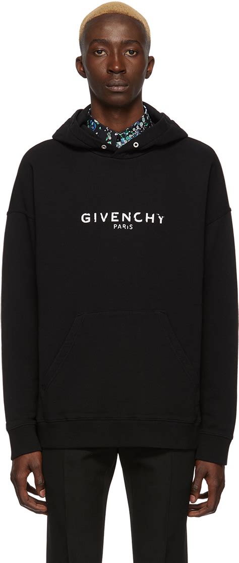 givenchy black and white sweater dress|Givenchy paris hoodie.